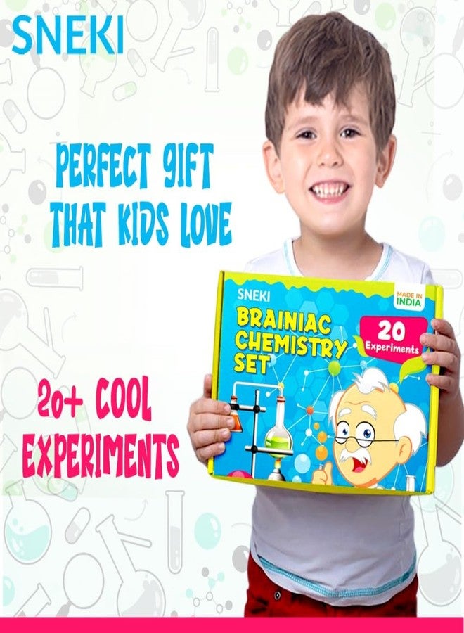 SNEKI Educational Chemistry Science Experiment Kit Games Gift Toys for Kids Boy Girl Aged 8 10 12 Year STEM Scientific Lab Kit Project Toy Birthday Gifts for Boys Girls Home Chem Lab Toy Science Kit - Image 4